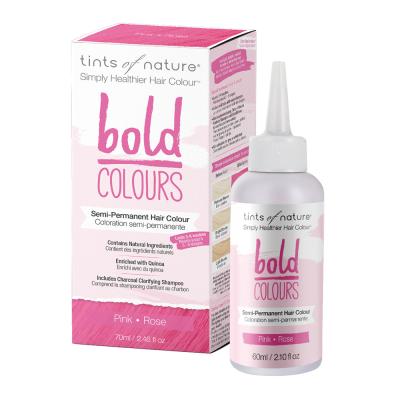 Tints of Nature Bold Colours (Semi-Permanent Hair Colour) Pink 70ml